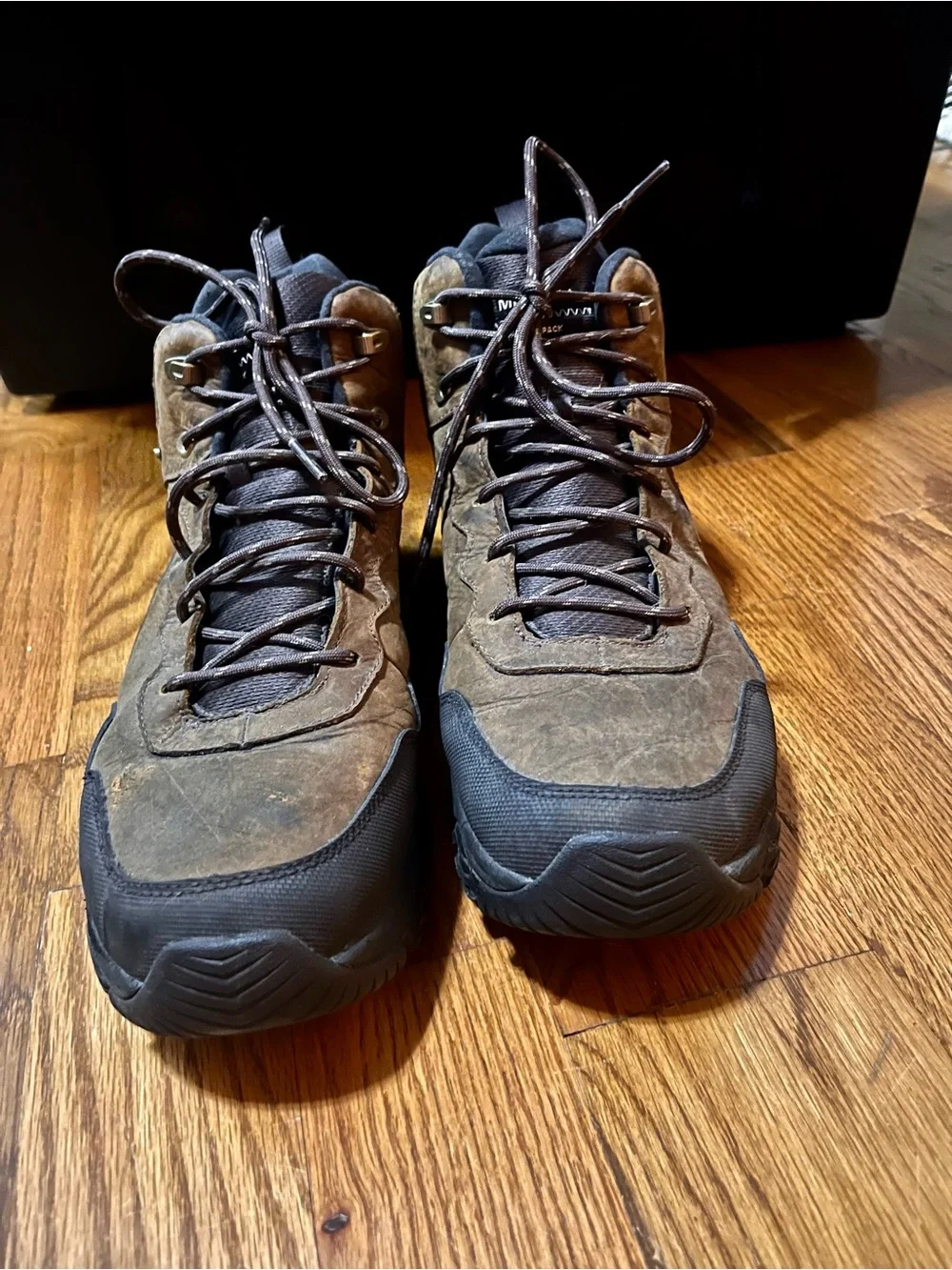 Men's Coldpack 3 Thermo Mid Waterproof Lace up Merrill Boots size 12